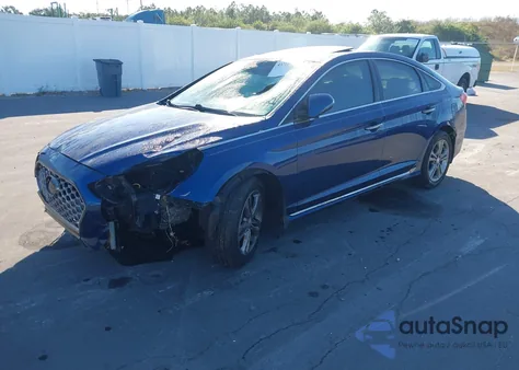 2019 Hyundai Sonata Sport from USA, damaged, VIN 5NPE34AF0KH800715